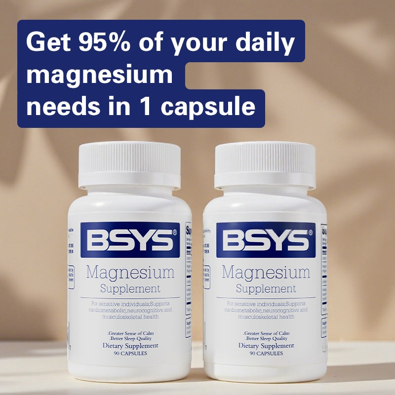 BSYS Magnesium Supplements Sleep & Anxiety